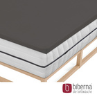 biberna Jersey-Elastic-Topper-Spannbetttuch dunkelgrau, 1x 140x200 cm - 160x220 cm