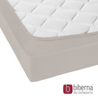 biberna Jersey-Elastic-Topper-Spannbetttuch sturmgrau, 1x 140x200 cm - 160x220 cm