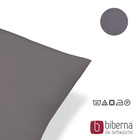 biberna Feinjersey-Kopfkissenbezug Doppelpack silber/grau, 2x 80x80 cm