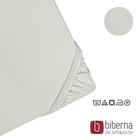 biberna Feinjersey-Spannbetttuch grau, 1x 180x200 cm - 200x200 cm