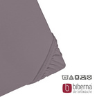 biberna Jersey-Elastic-Topper-Spannbetttuch silber/grau, 1x 180x200 cm - 200x220 cm