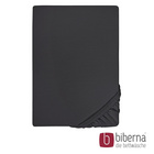 biberna Feinjersey-Spannbetttuch titanium, 1x 90x190 cm - 100x200 cm