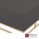 biberna Jersey-Elastic-Boxspring-Spannbetttuch dunkelgrau, 1x 90x190 cm - 100x220 cm