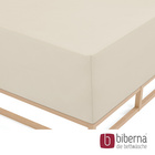 biberna Jersey-Elastic-Boxspring-Spannbetttuch grau, 1x 90x190 cm - 100x220 cm