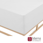 biberna Jersey-Elastic-Boxspring-Spannbetttuch weiss, 1x 90x190 cm - 100x220 cm