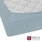 biberna Feinjersey-Spannbetttuch taubenblau, 1x 140x200 cm - 160x200 cm