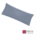 biberna Feinjersey-Kopfkissenbezug Doppelpack blau, 2x 40x60 cm