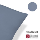 biberna Feinjersey-Kopfkissenbezug Doppelpack blau, 2x 40x60 cm