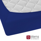 biberna Feinjersey-Spannbetttuch saphir, 1x 140x200 cm - 160x200 cm