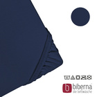 biberna Feinjersey-Spannbetttuch marine, 1x 140x200 cm - 160x200 cm