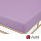 biberna Feinjersey-Spannbetttuch viola, 1x 140x200 cm - 160x200 cm