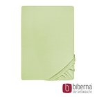 biberna Feinjersey-Spannbetttuch pistaziengrün, 1x 60x120 cm - 70x140 cm