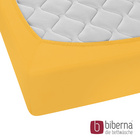 biberna Feinjersey-Spannbetttuch honig, 1x 90x190 cm - 100x200 cm