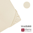 biberna Jersey-Elastic-Spannbetttuch kitt, 1x 120x200 cm - 130x220 cm