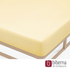 biberna Feinjersey-Spannbetttuch gelb, 1x 60x120 cm - 70x140 cm