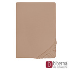 biberna Jersey-Elastic-Spannbetttuch macchiato, 1x 120x200 cm - 130x220 cm