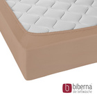 biberna Jersey-Elastic-Spannbetttuch macchiato, 1x 120x200 cm - 130x220 cm