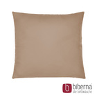 biberna Feinjersey-Kopfkissenbezug Doppelpack macchiato, 2x 80x80 cm