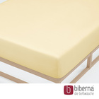 biberna Jersey-Elastic-Spannbetttuch gelb, 1x 140x200 cm - 160x220 cm