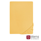 biberna Jersey-Elastic-Spannbetttuch honig, 1x 90x190 cm - 100x220 cm