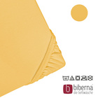 biberna Jersey-Elastic-Spannbetttuch honig, 1x 180x200 cm - 200x220 cm