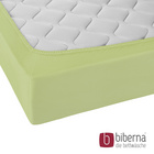 biberna Jersey-Elastic-Spannbetttuch pistaziengrün, 1x 120x200 cm - 130x220 cm