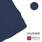 biberna Jersey-Elastic-Spannbetttuch marine, 1x 140x200 cm - 160x220 cm