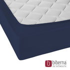 biberna Jersey-Elastic-Spannbetttuch marine, 1x 180x200 cm - 200x220 cm