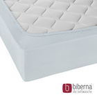 biberna Jersey-Elastic-Spannbetttuch ciel, 1x 180x200 cm - 200x220 cm