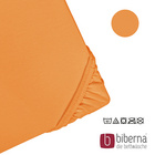 biberna Feinjersey-Spannbetttuch nektarine, 1x 140x200 cm - 160x200 cm