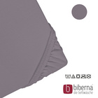 biberna Jersey-Elastic-Spannbetttuch silber/grau, 1x 90x190 cm - 100x220 cm