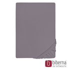 biberna Jersey-Elastic-Spannbetttuch silber/grau, 1x 140x200 cm - 160x220 cm