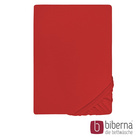 biberna Jersey-Elastic-Spannbetttuch rot, 1x 140x200 cm - 160x220 cm