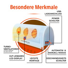 Heizkörperventilator "Heatboost Pro" Bergström