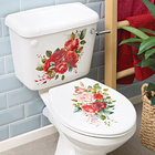 Toiletten-Aufkleber-Set Rosen