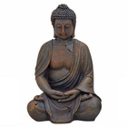 Dekofigur Buddha sitzend 24x23x38cm