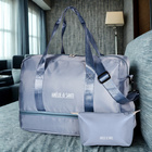 Reisetasche inkl. Kosmetiktasche hellblau Amélie di Santi