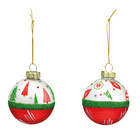 Weihnachtskugel Tannenbaum Ø6cm 12er-Set