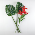 Kunstblumen-Arrangement "Rote Lilie" 3-tlg. Eldo