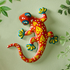 Wanddeko Gecko rot Gainsborough