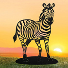 Gartenstecker Zebra-SilhouetteGainsborough
