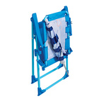 Kinderklappstuhl + Sonnenschirm "Blauer Hai"