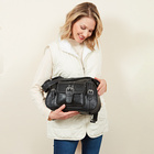 Umhängetasche "Tara" 2-in-1 Rucksack schwarz