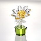 Glas-Deko "Sonnenblume" Eldo