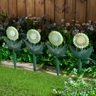Gartenstecker Sonnenblumen selbstleuchtend 4er-Set Gainsborough