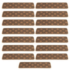 Stufenmatten braun 15er-Set Eldo