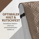 Sesselüberwurf beige Eldo