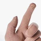 Feinstrick-Handschuh + Armstulpen 2er-Set camel