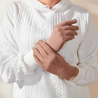 Feinstrick-Handschuh + Armstulpen 2er-Set camel