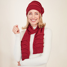 Strickschal “Mariella”  bordeaux